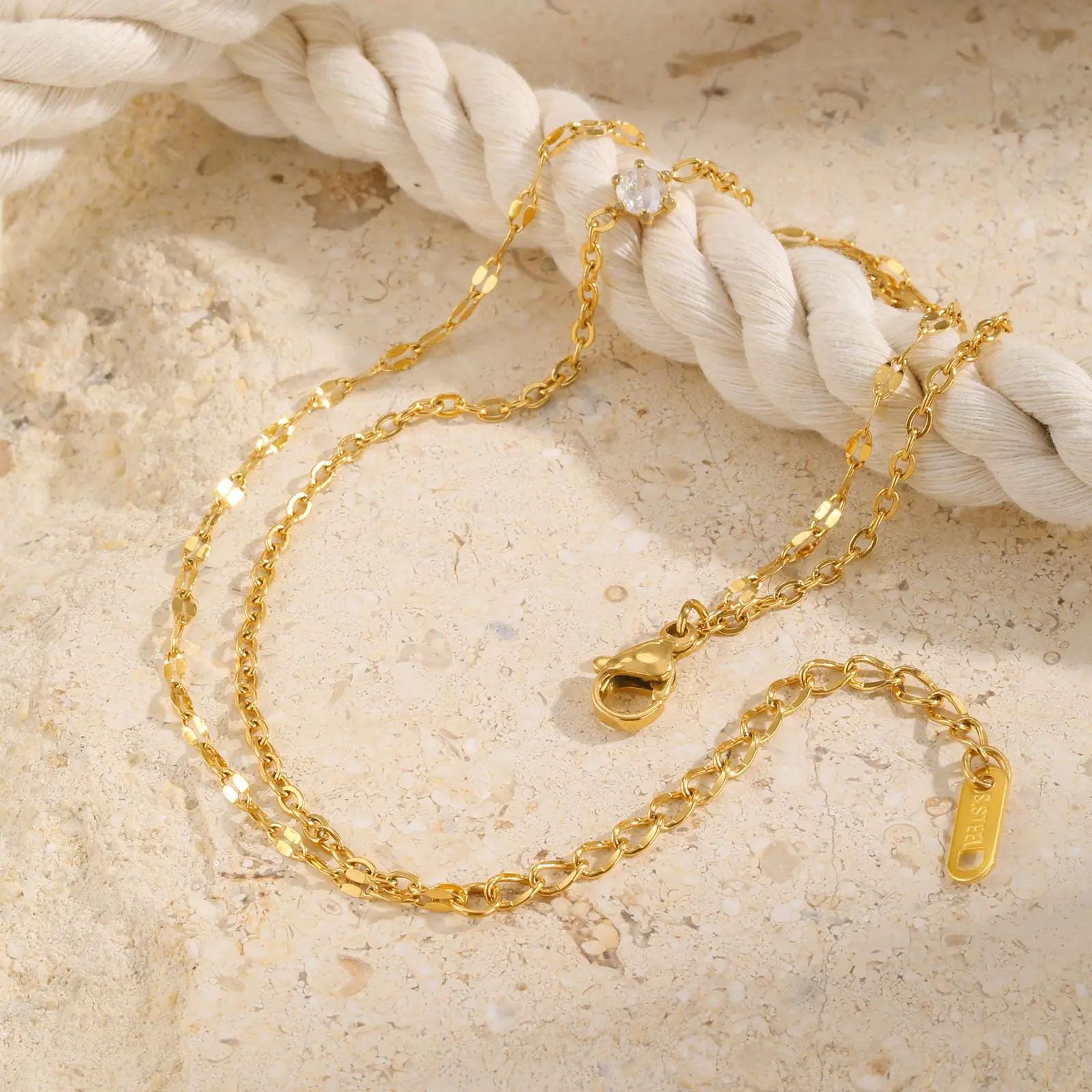 Waterproof Layered Anklet Brac - Jc Jewelry & Watches Photos 评论和价格